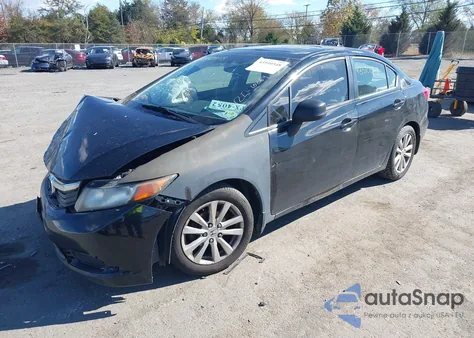 2012 Honda Civic Ex from USA, damaged, VIN 19XFB2F85CE313280